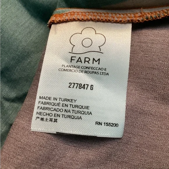 - Anthropologie X FARM RIO Halter Maxi Dress *-2 - Picture 10 of 11